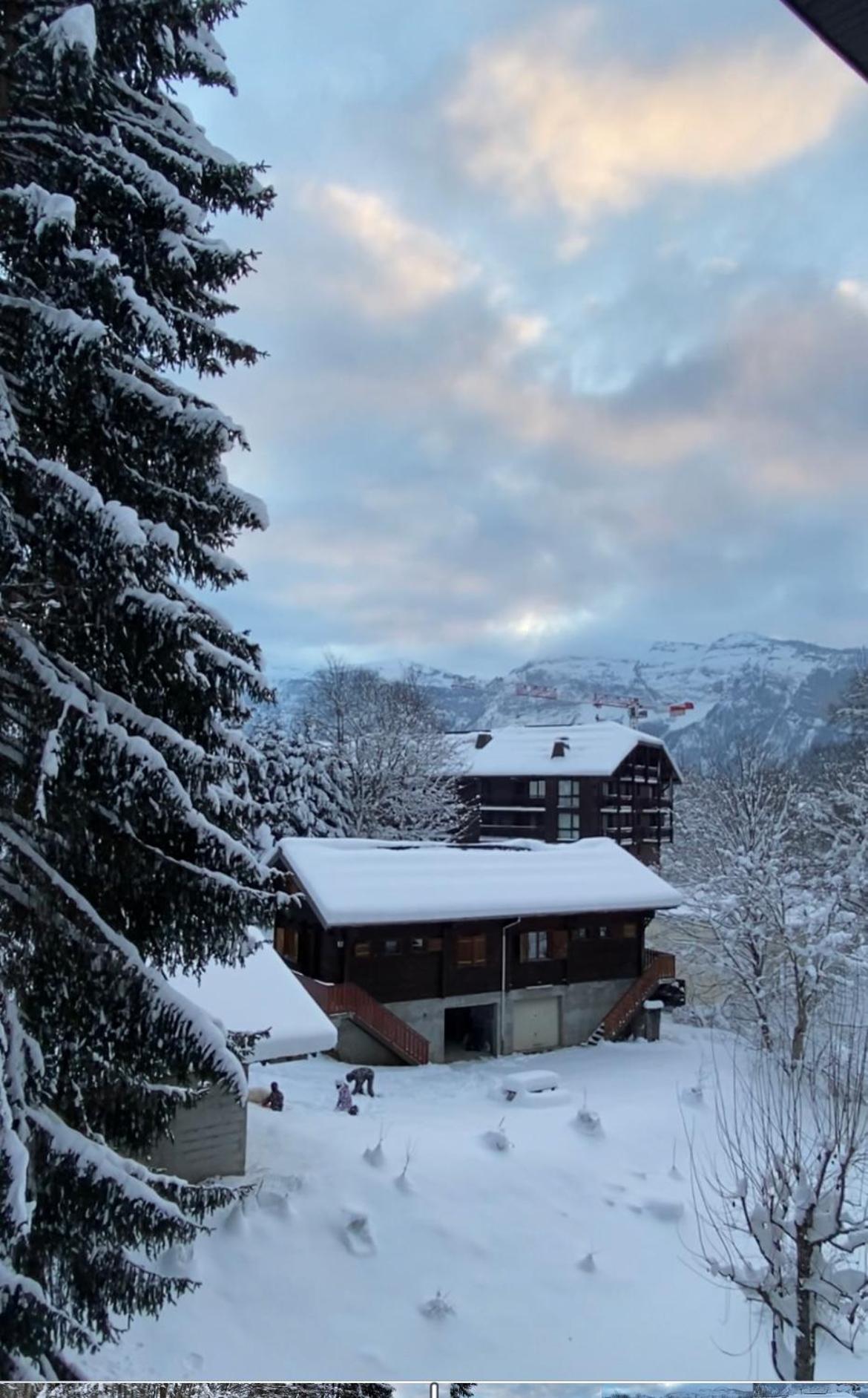 Loge Des Reveurs Apartment Les Carroz d'Araches Bagian luar foto